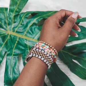 3/$30 My Tribe's Vibe Bracelet Set Pastel